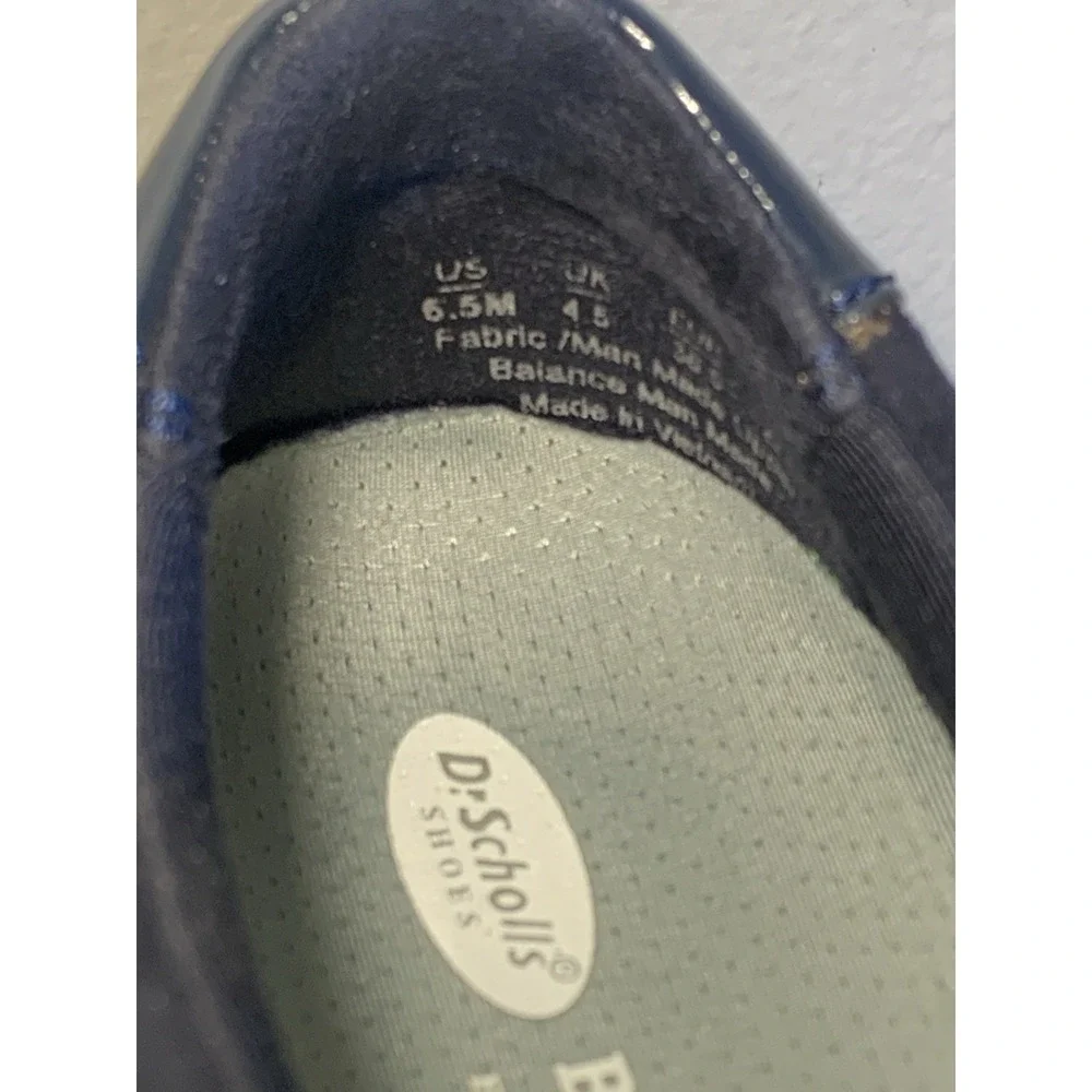 DR. SCHOLLS Be Free Energy Technology Slip On Madison Blue Shoe Women's Size 6.5